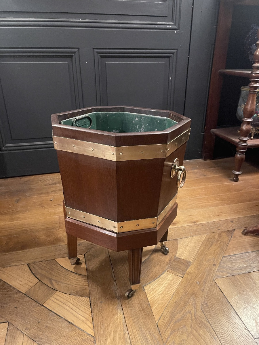 Bac à oranger, jardinière XIXème-photo-3