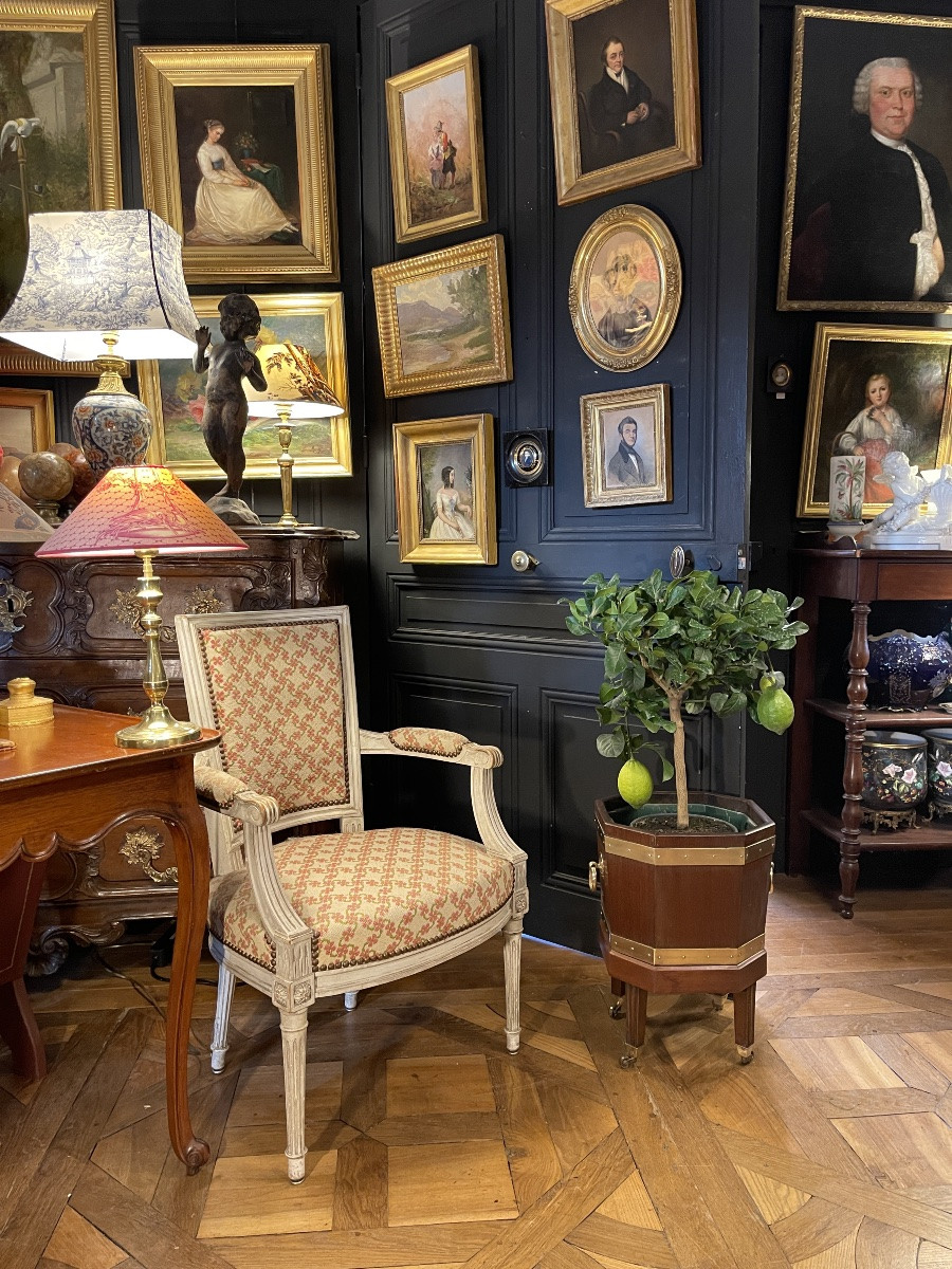 Bac à oranger, jardinière XIXème-photo-8