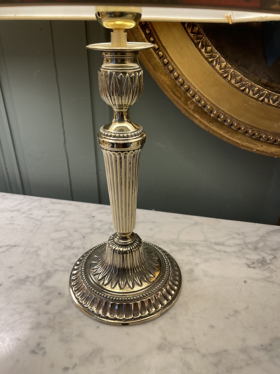 Lampe de style Louis XVI, Hauteur 46 cm-photo-1