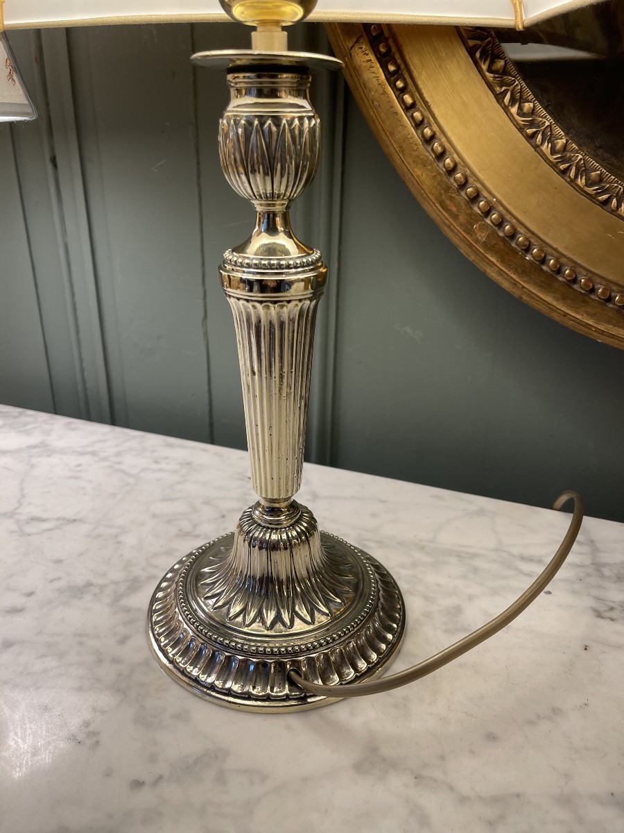 Lampe de style Louis XVI, Hauteur 46 cm-photo-2