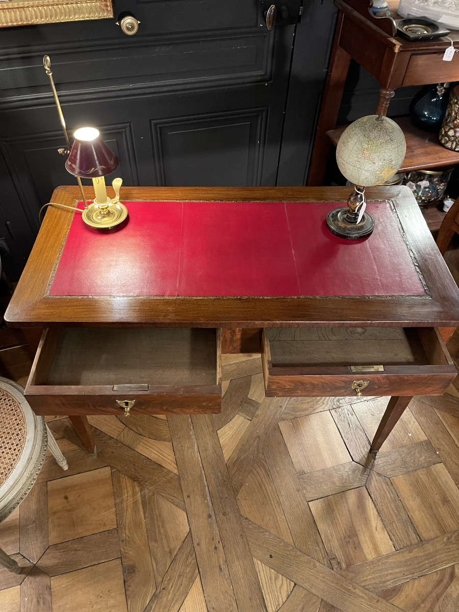 Bureau plat XIXème-photo-3