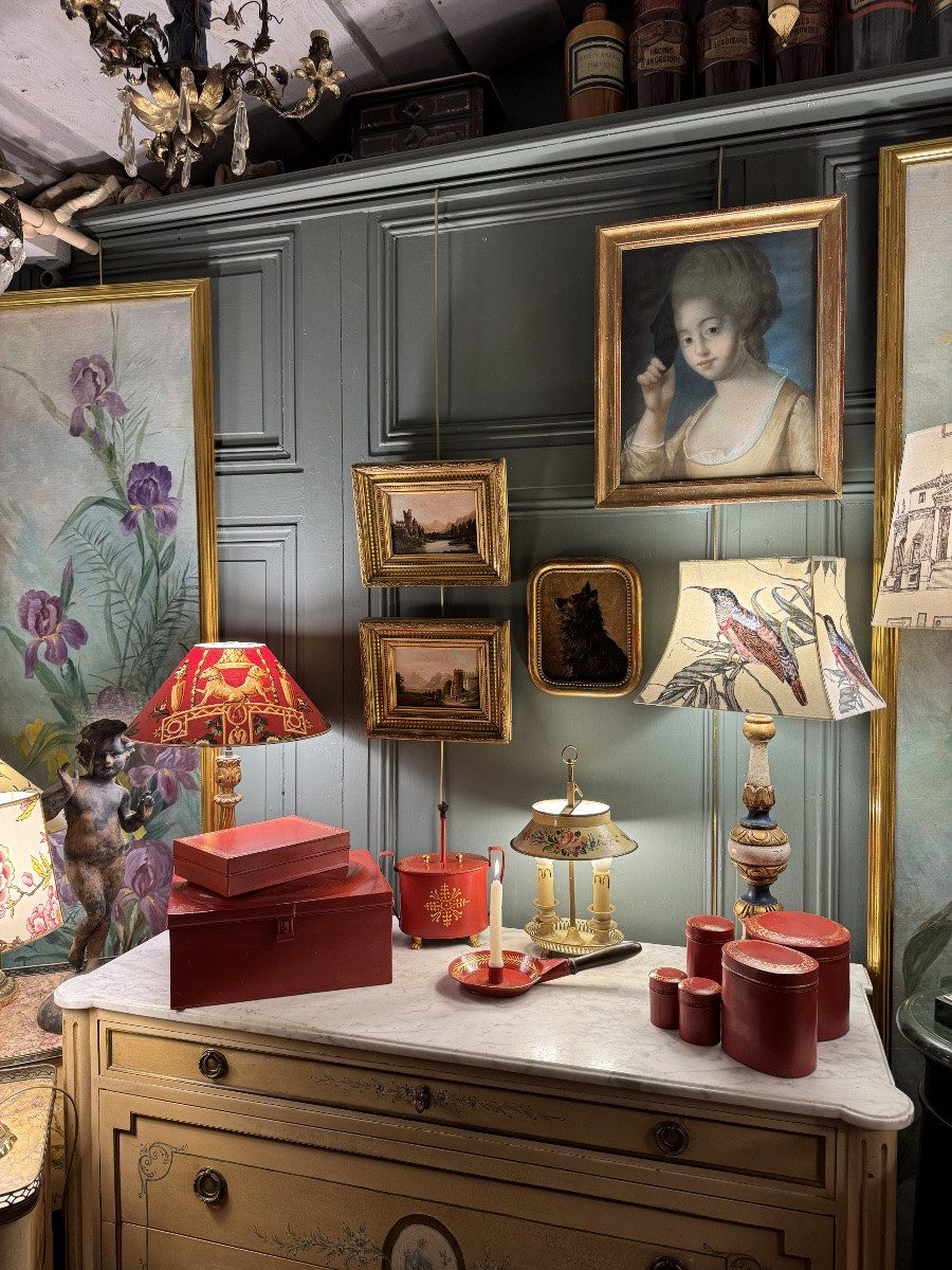 Portrait de chien daté 1895-photo-3