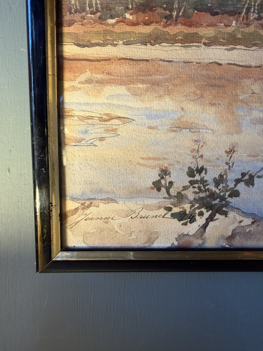 Avignon, aquarelle datée 1894-photo-3