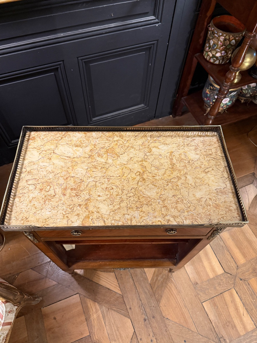 Bibus, bibliothèque en marqueterie-photo-2