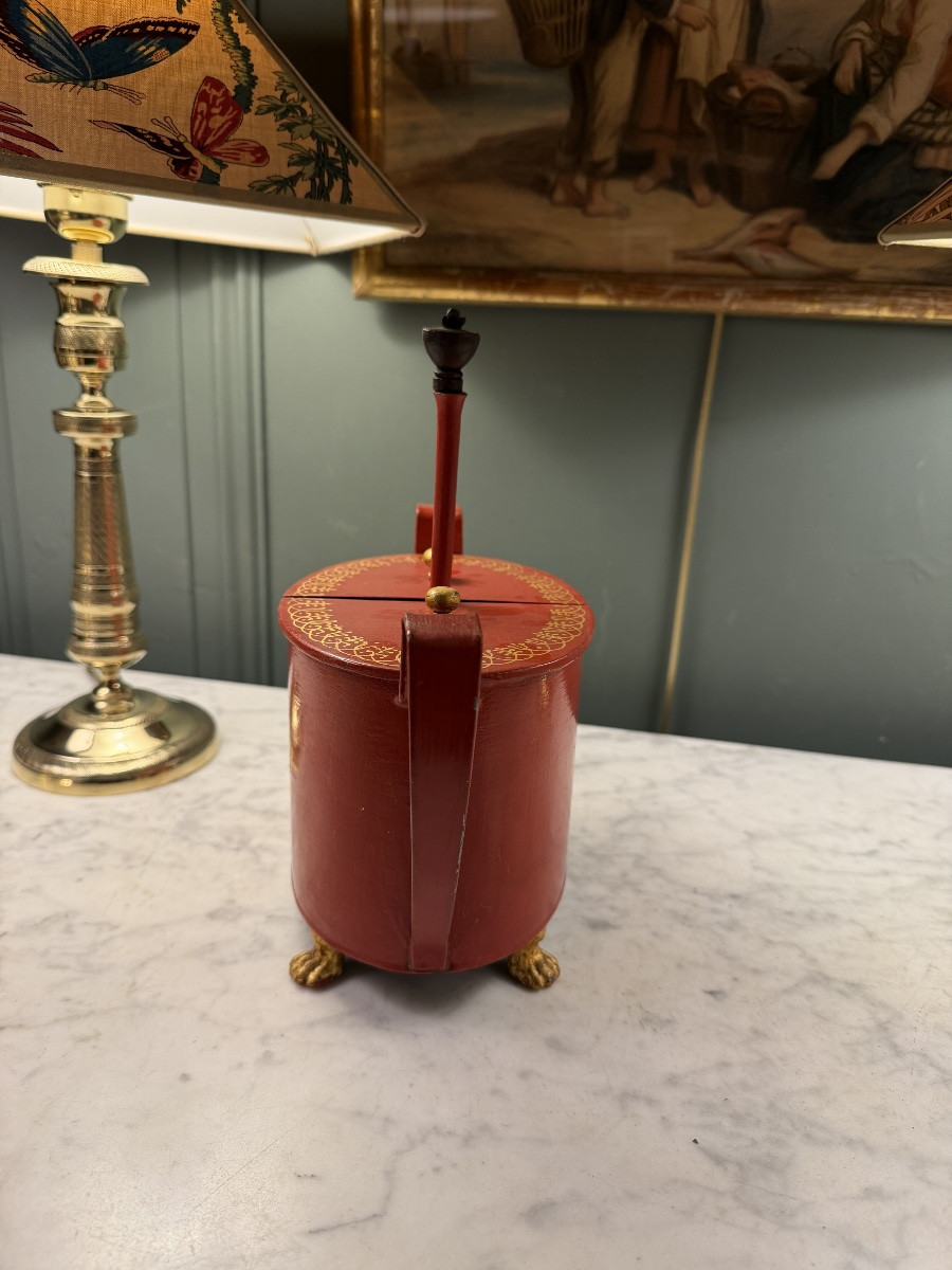 Oeufrier en tôle peinte-photo-4