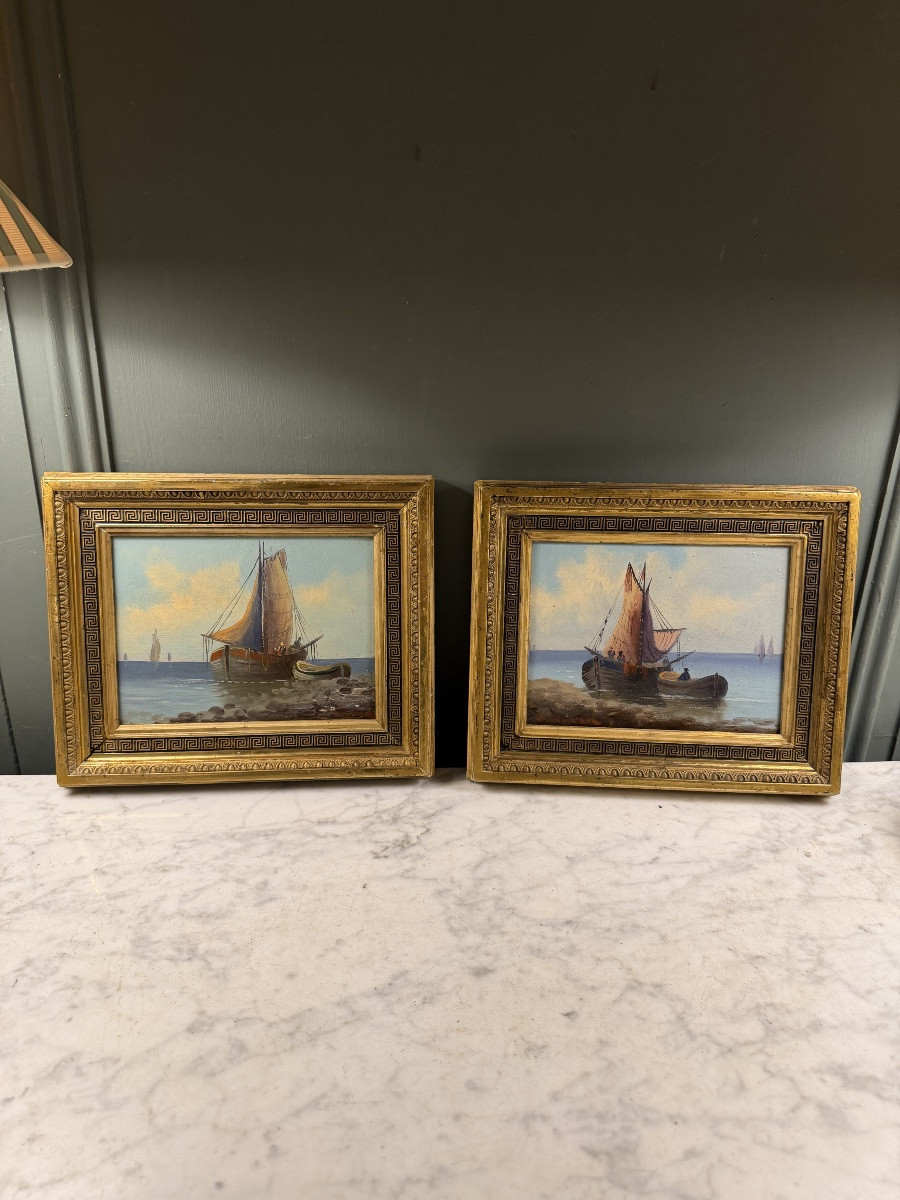 Paire de marines XIXème-photo-4