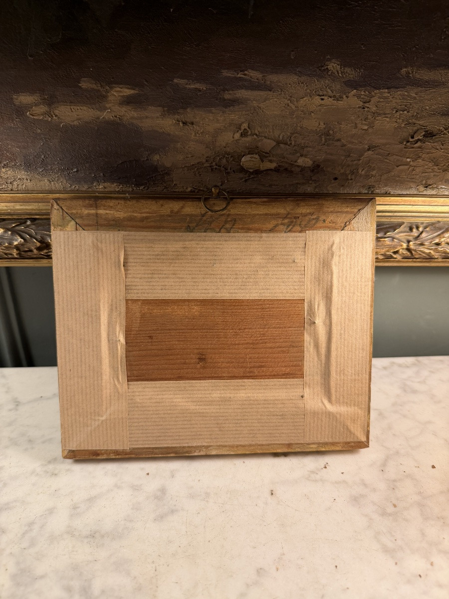 The Bay Of Naples, A Pair Of 19th-century Gouache Paintings-photo-7