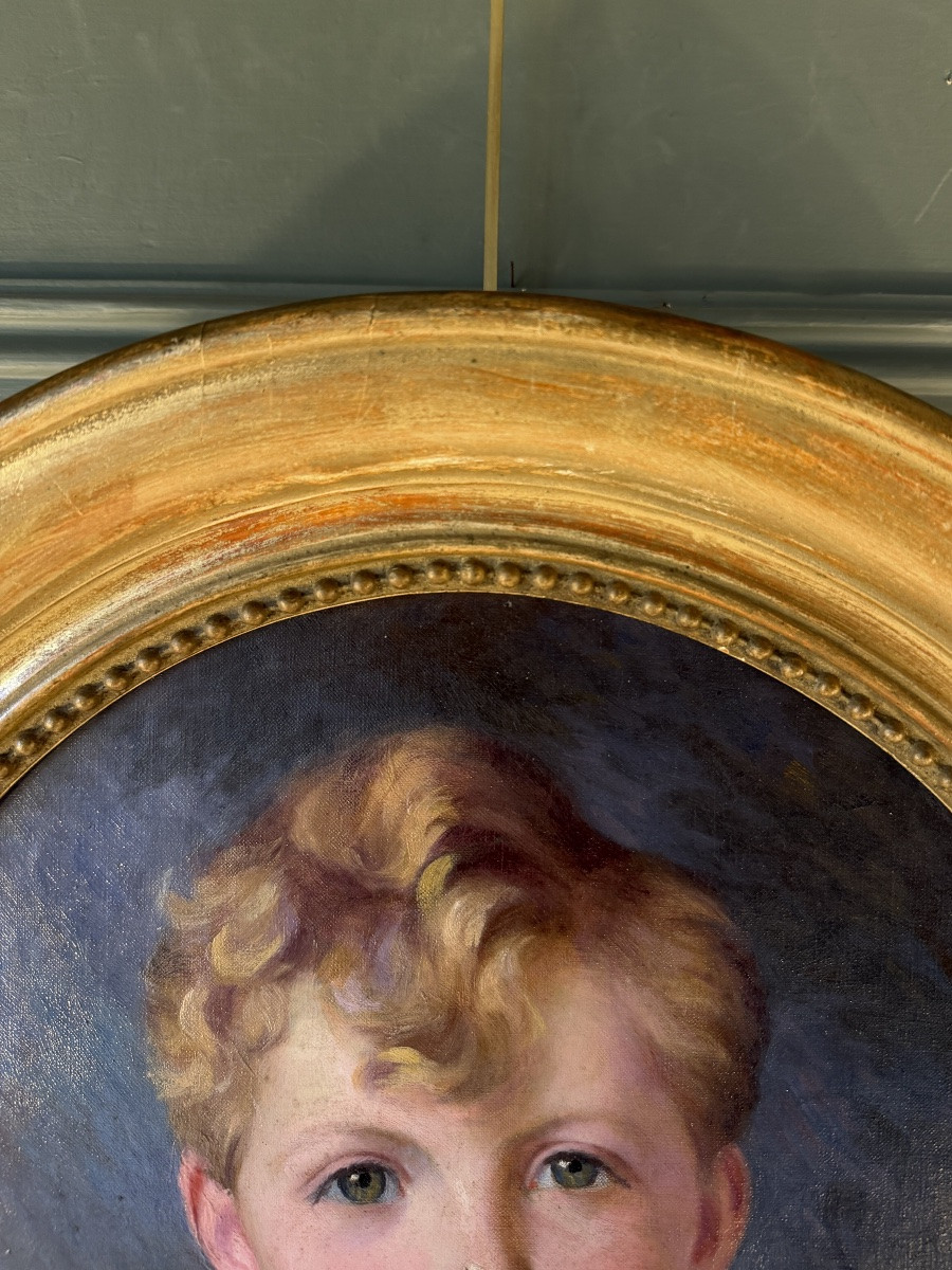 Portrait d'un jeune gar&ccedil;on XIX&egrave;me-photo-4