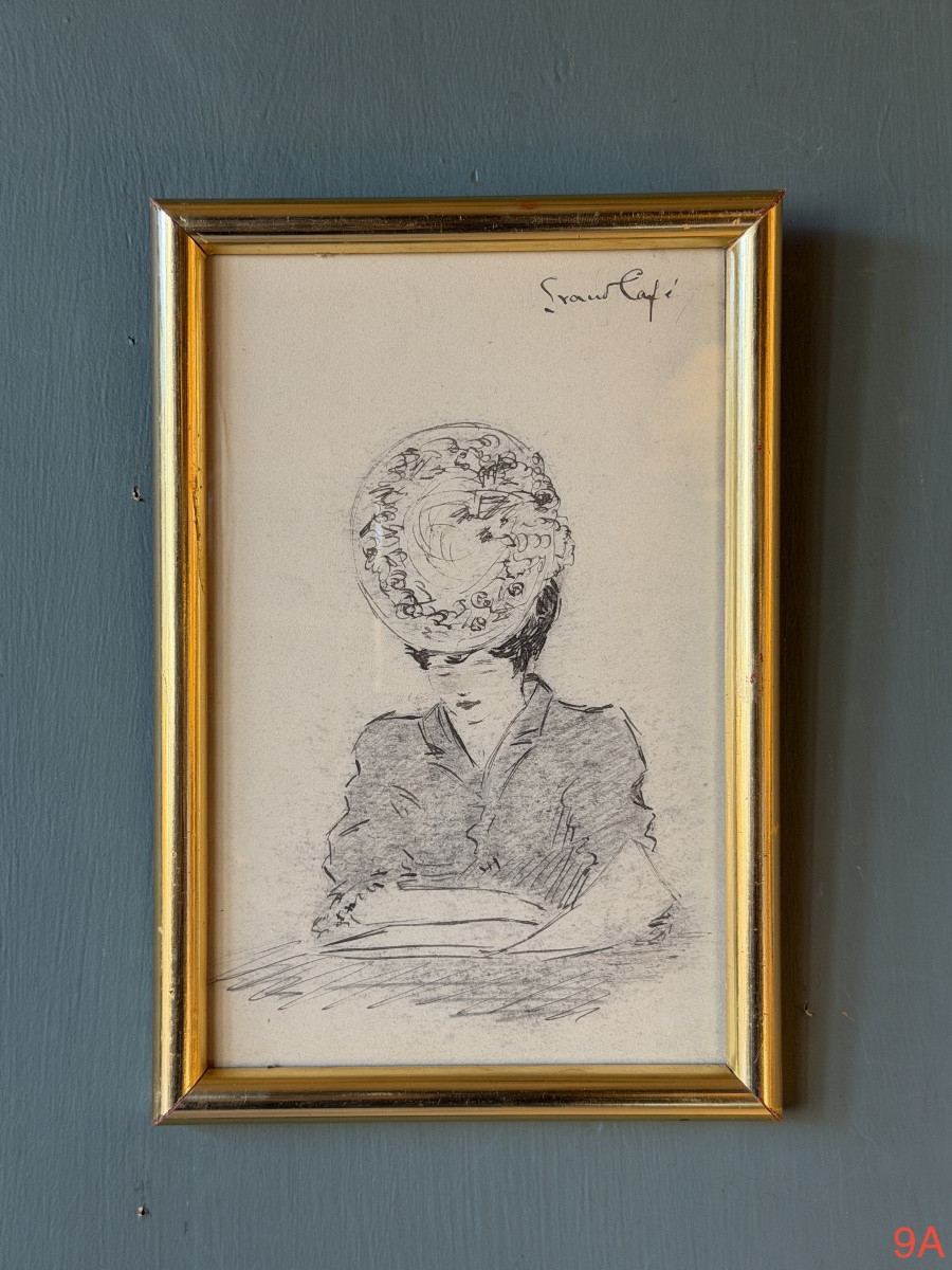 Les Parisiens à la Belle Epoque, Caricatures (série A) - vendu à l'unité-photo-6