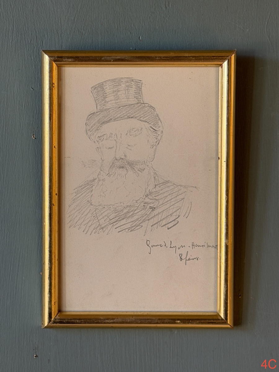 Parisians In The Belle époque, Caricatures (series C) - Sold Individually-photo-1