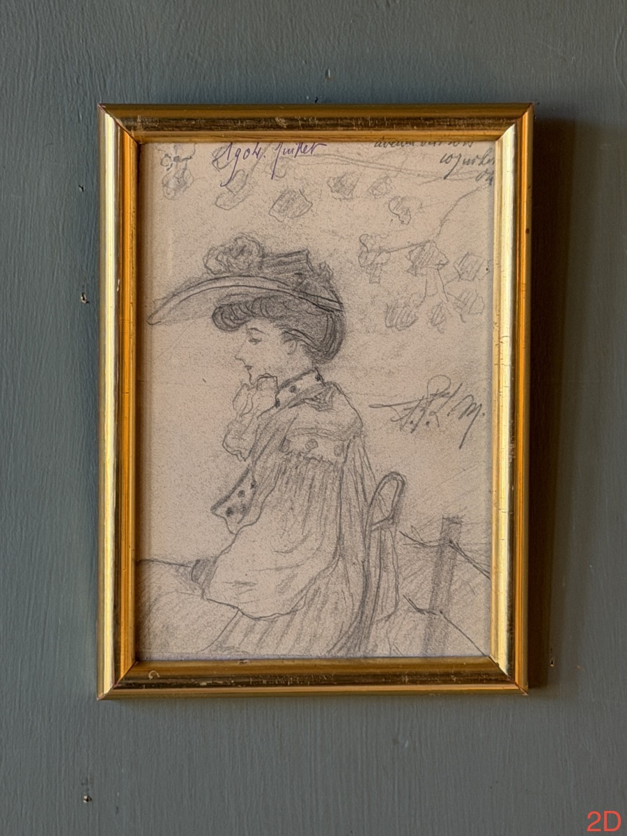 Les Parisiens à la Belle Epoque, Caricatures (série D) - vendu à l'unité-photo-3