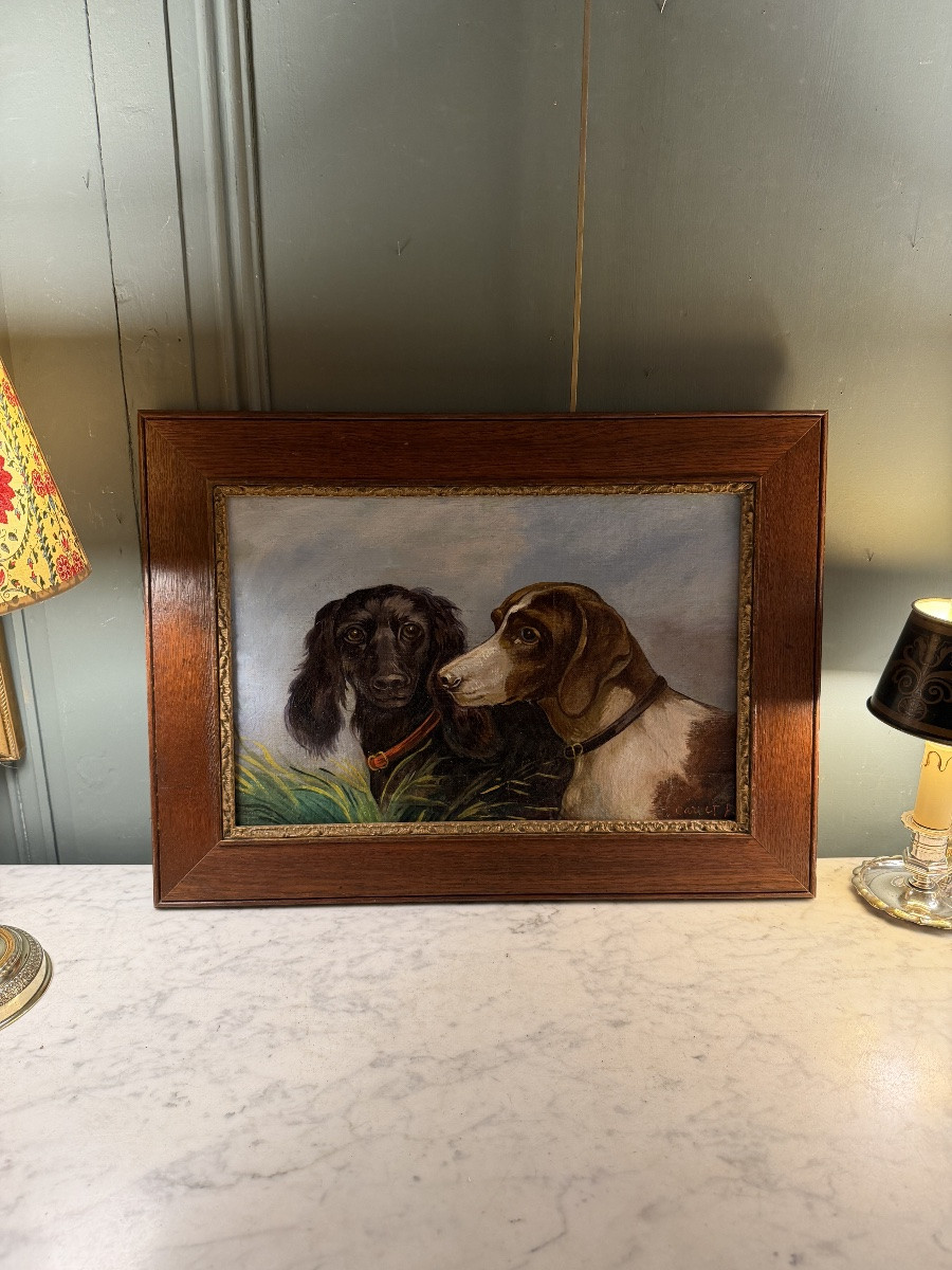 Portrait de chiens XIXème-photo-4