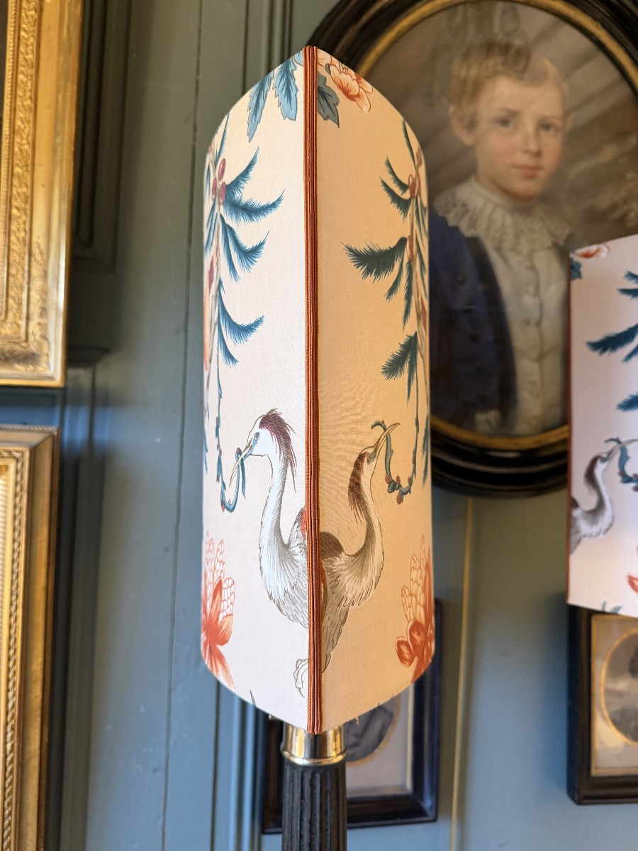 Grande paire de lampes Carcel XIXème, hauteur 84.5 cm-photo-4