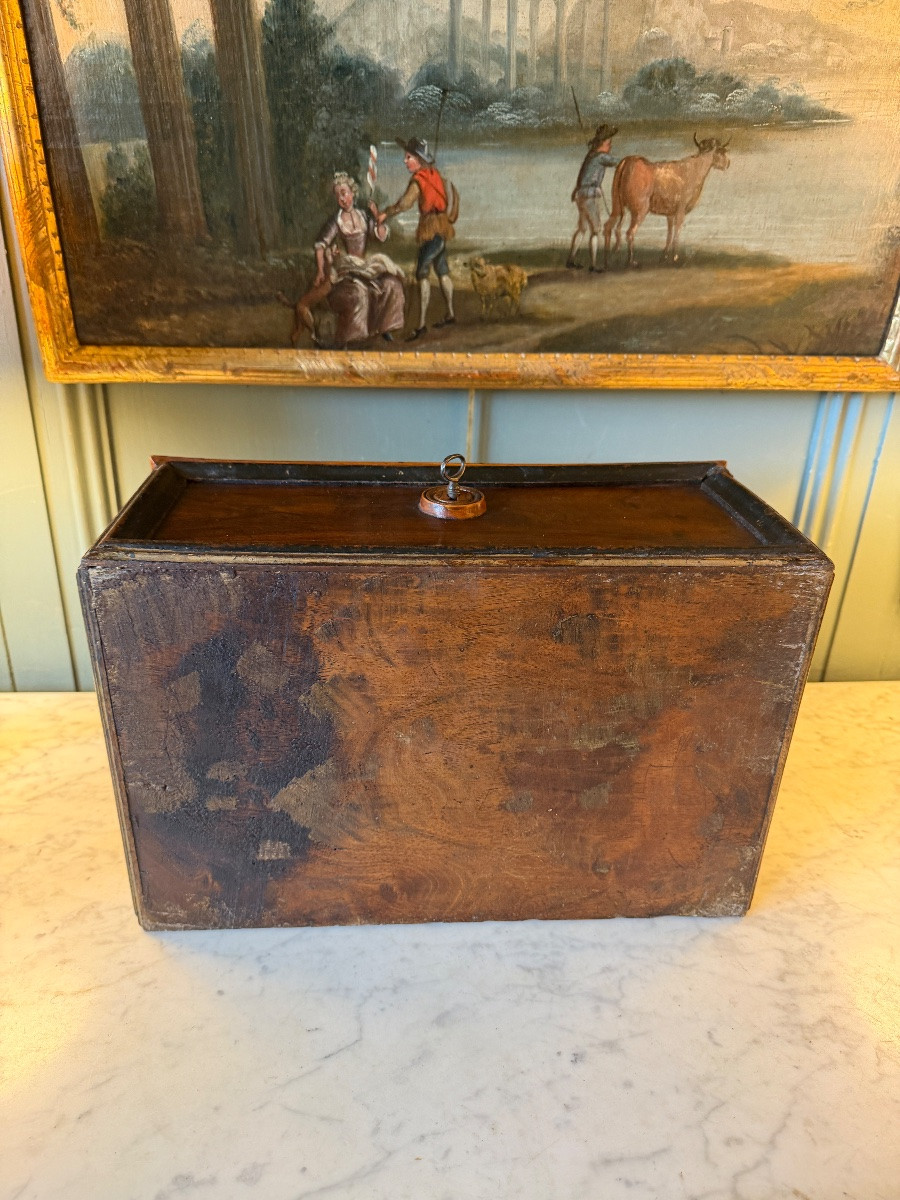 Coffret en marqueterie XIXème-photo-6