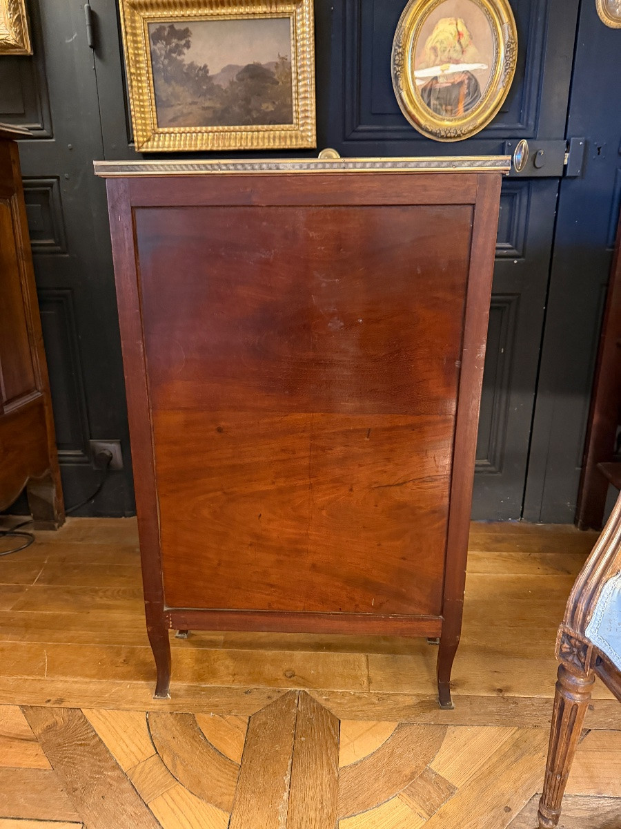 Small Bibus, Transition-style Bookcase, 89.5 Cm High-photo-2