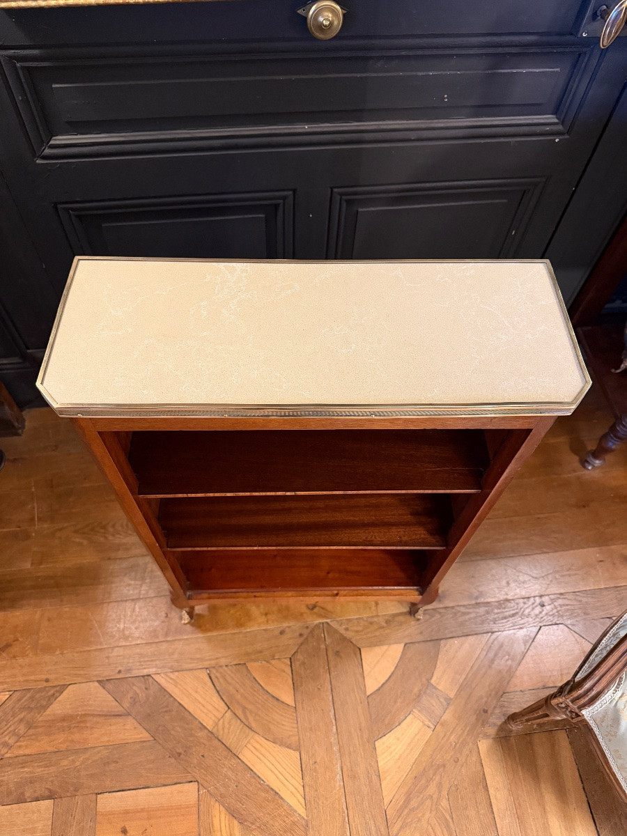 Small Bibus, Transition-style Bookcase, 89.5 Cm High-photo-3