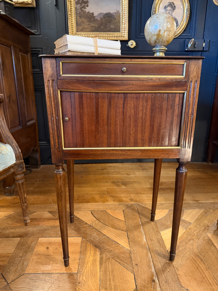 Early 19th Century Directoire Curtain Table-photo-3