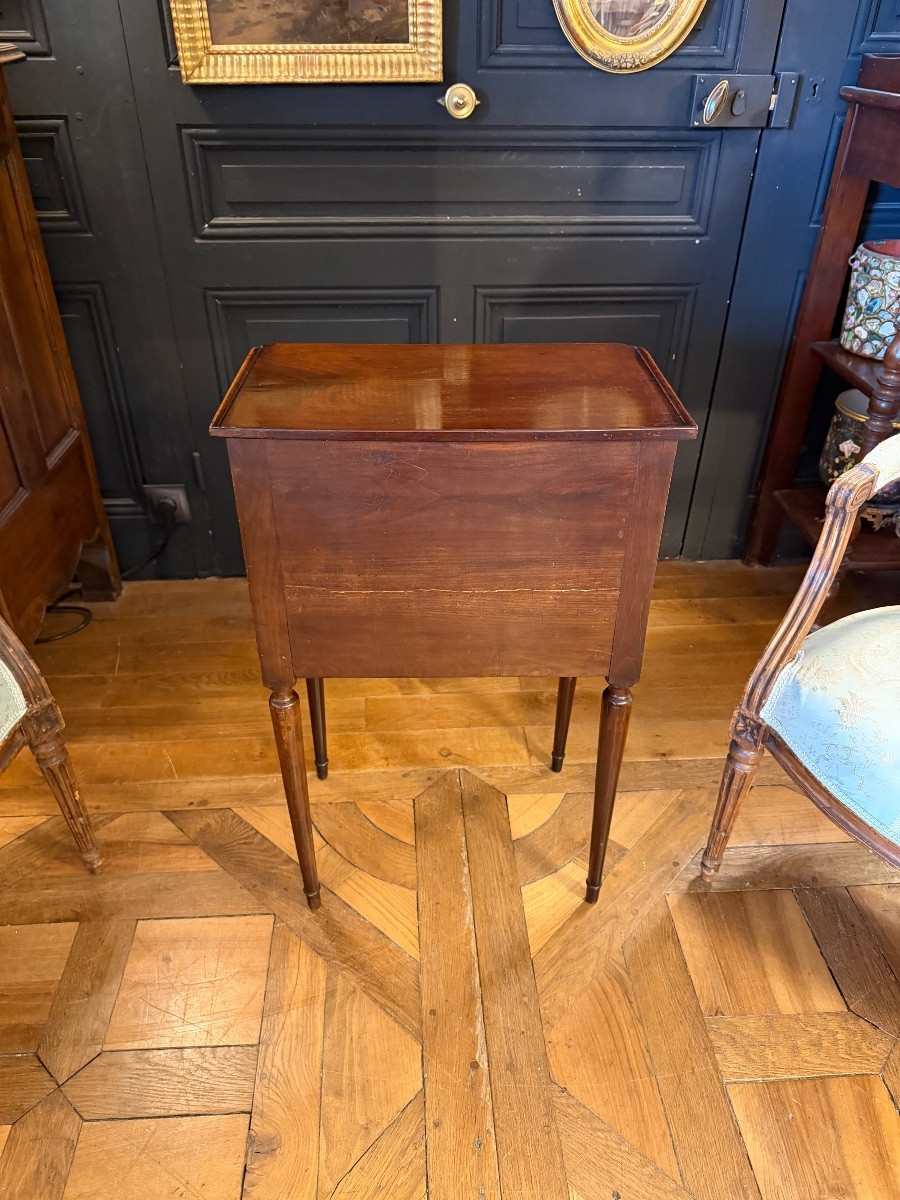 Early 19th Century Directoire Curtain Table-photo-1