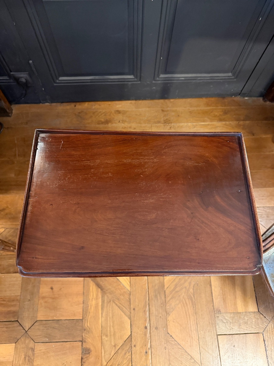 Early 19th Century Directoire Curtain Table-photo-4