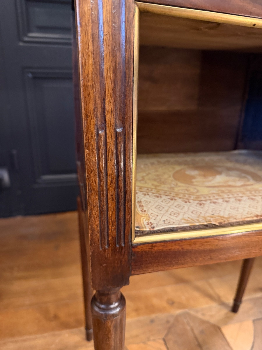 Early 19th Century Directoire Curtain Table-photo-5