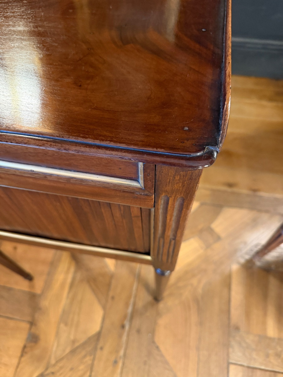 Early 19th Century Directoire Curtain Table-photo-6