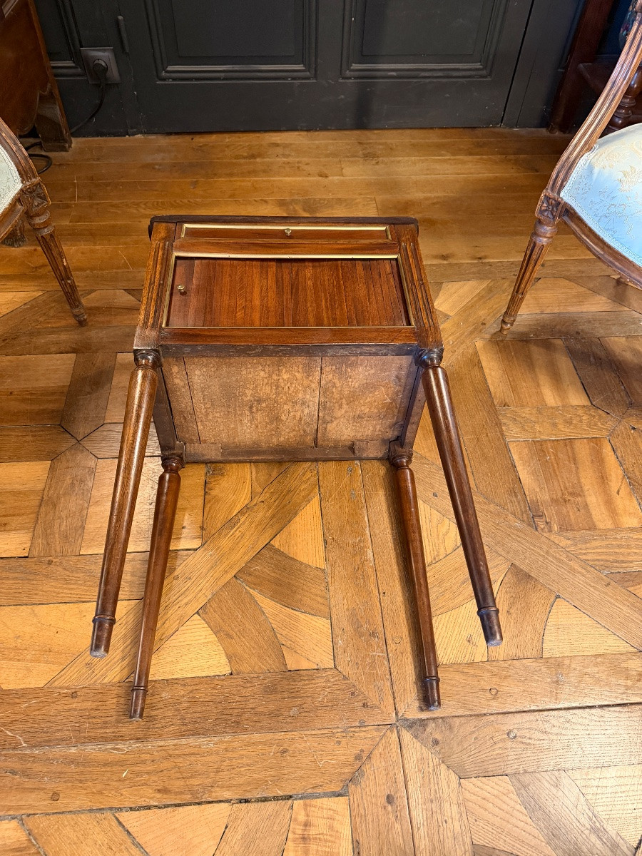 Early 19th Century Directoire Curtain Table-photo-7