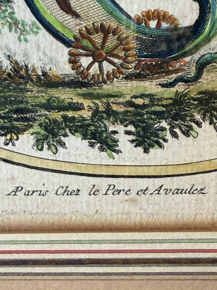 Chinoiseries par Jean Pillement,  Paire de gravures XVIII&egrave;me-photo-4