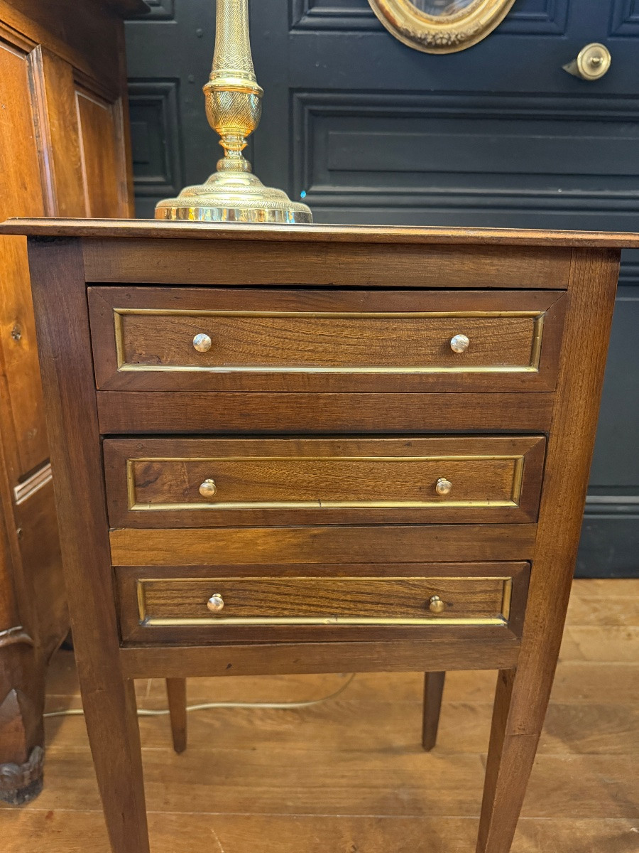 Paire de chevets de style Louis XVI-photo-5