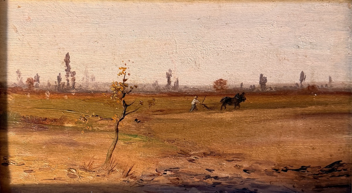 Ploughing, Animated Landscape 19th Century-photo-2