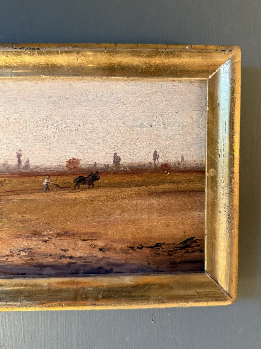 Ploughing, Animated Landscape 19th Century-photo-4