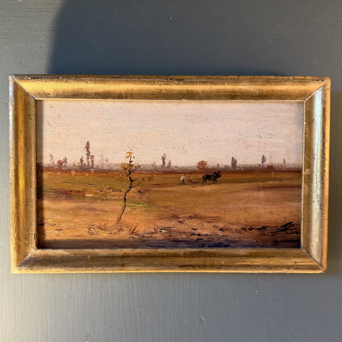 Ploughing, Animated Landscape 19th Century