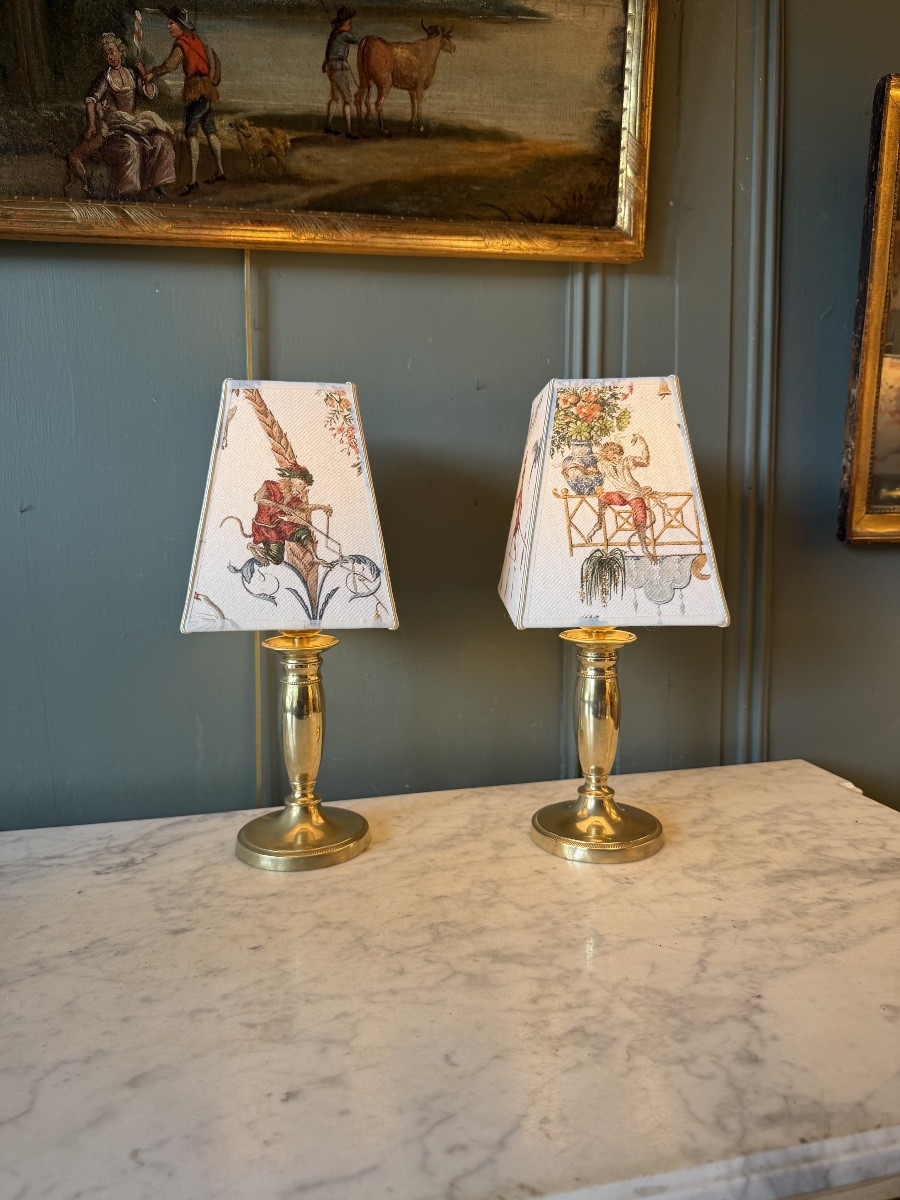 Paire de lampes de table sans fil, Hauteur 33.5 cm-photo-4