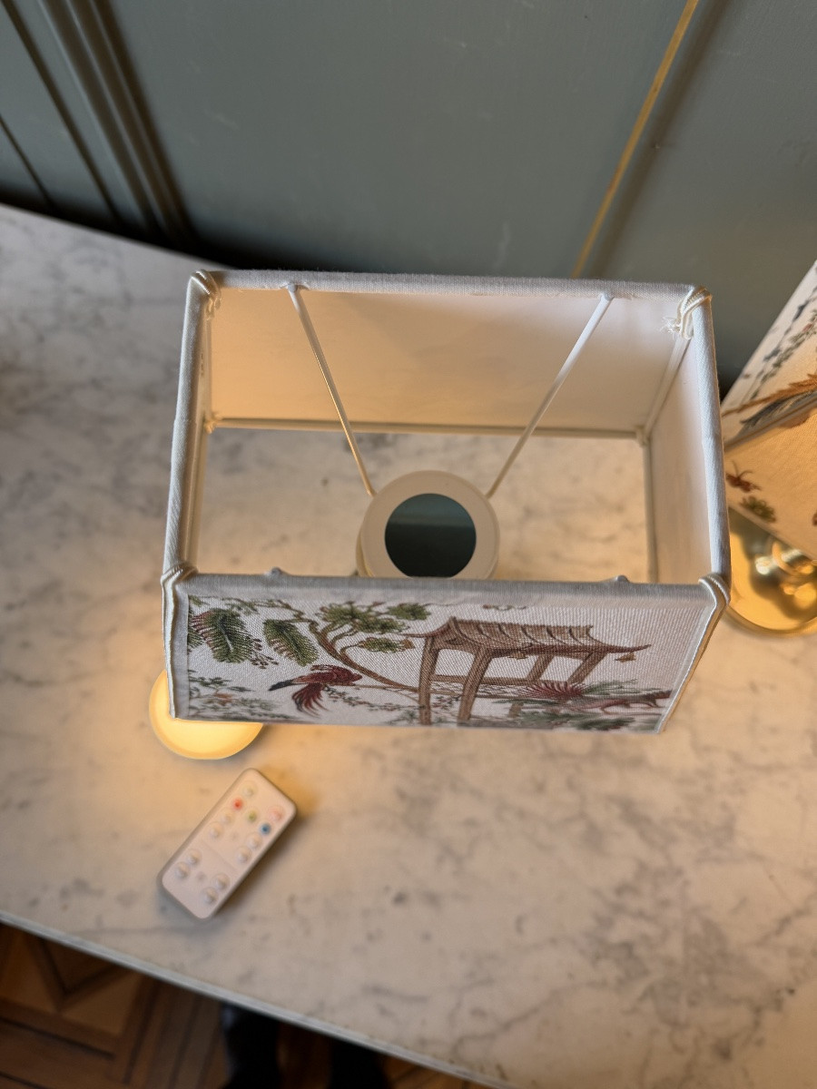 Paire de lampes de table sans fil, Hauteur 33.5 cm-photo-6