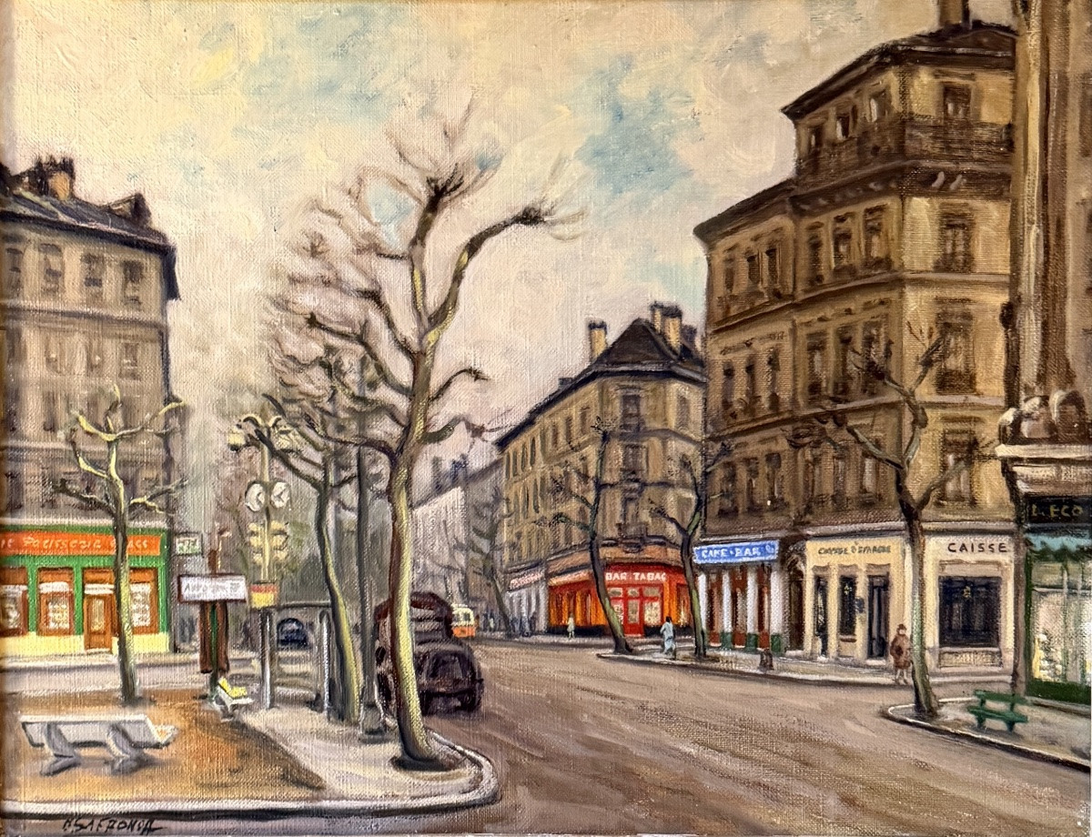 Les rues de Lyon, paysage de N. Safronoff-photo-2