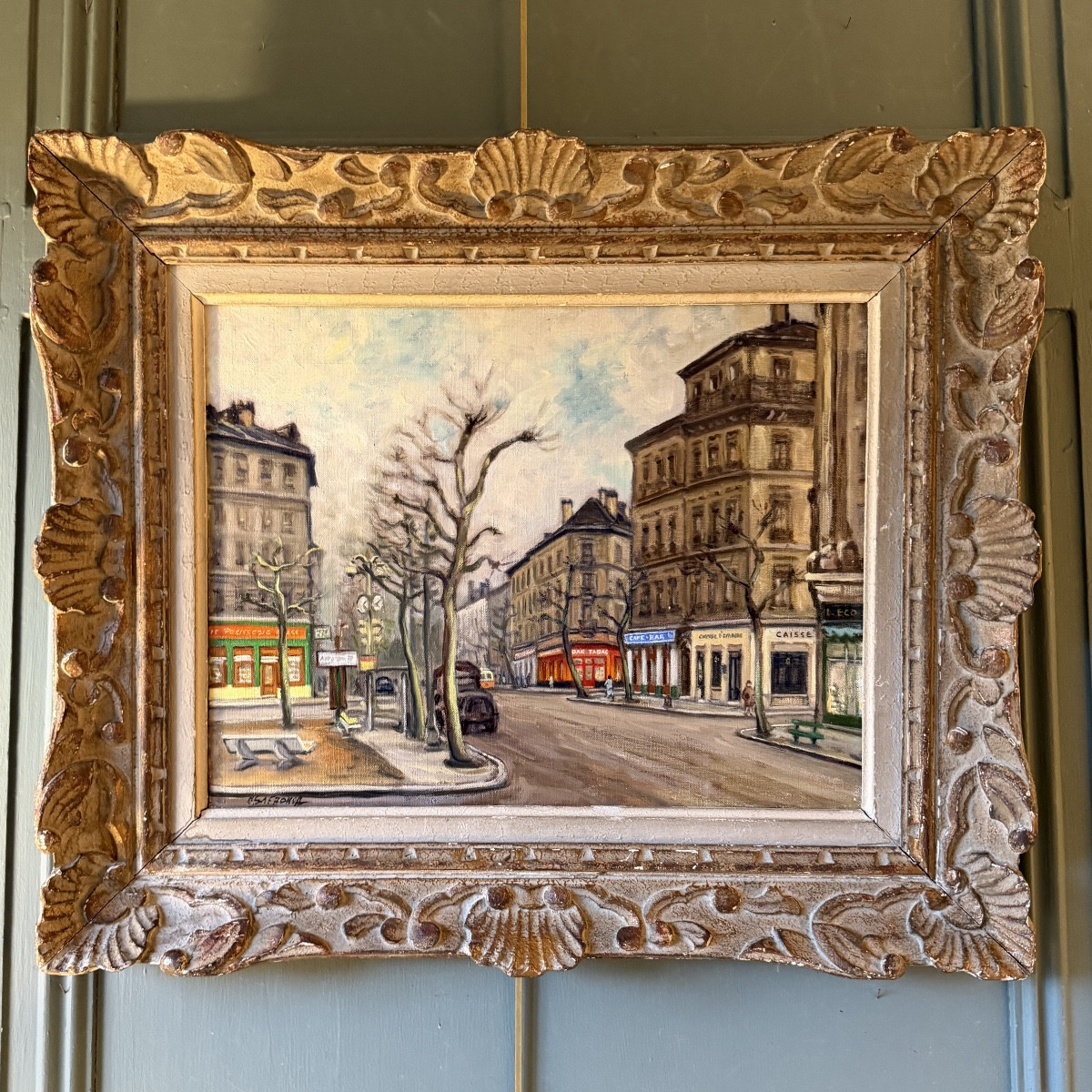 Les rues de Lyon, paysage de N. Safronoff