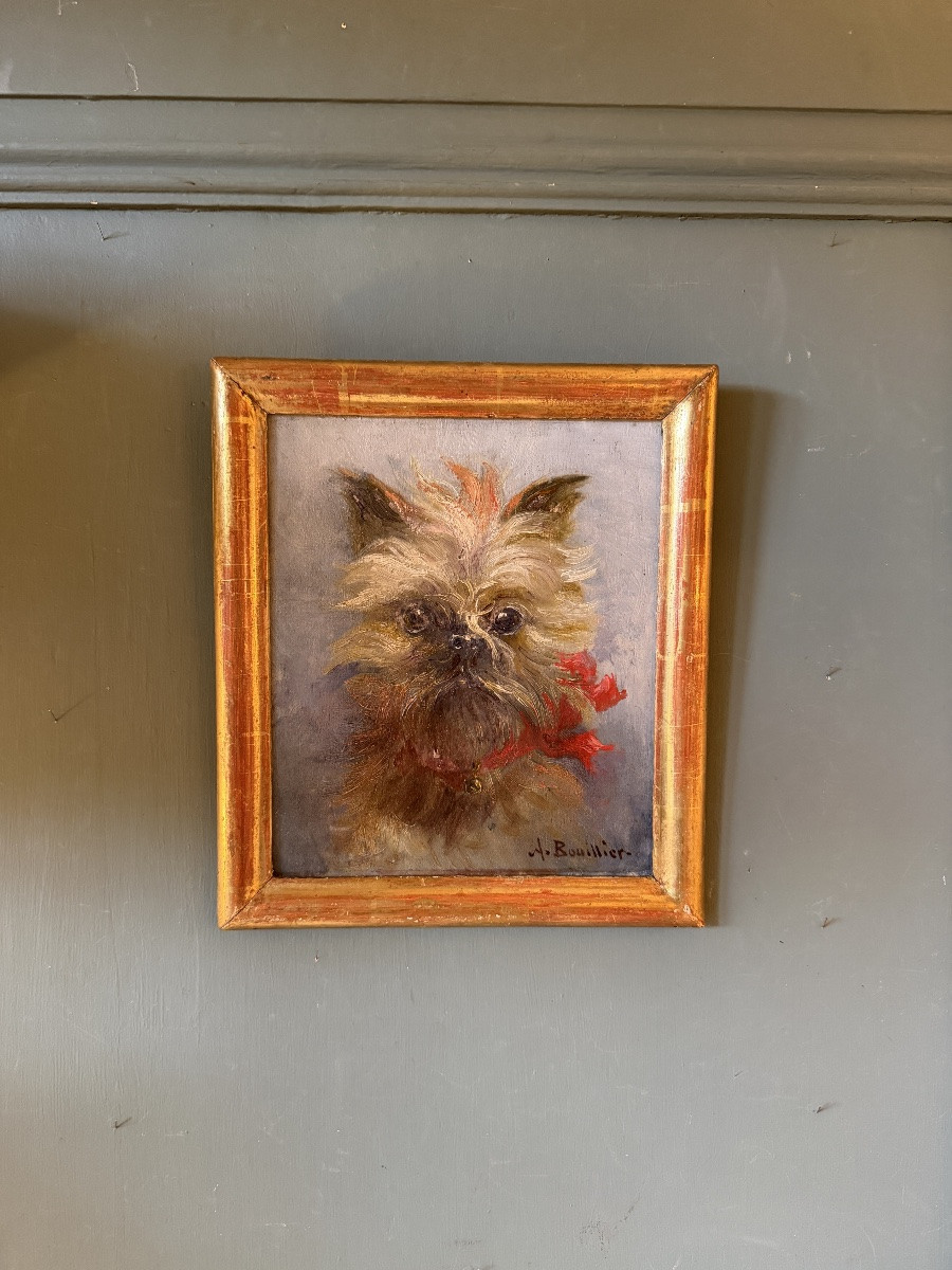 Portrait Of A Dog By Amable Bouillier-photo-6