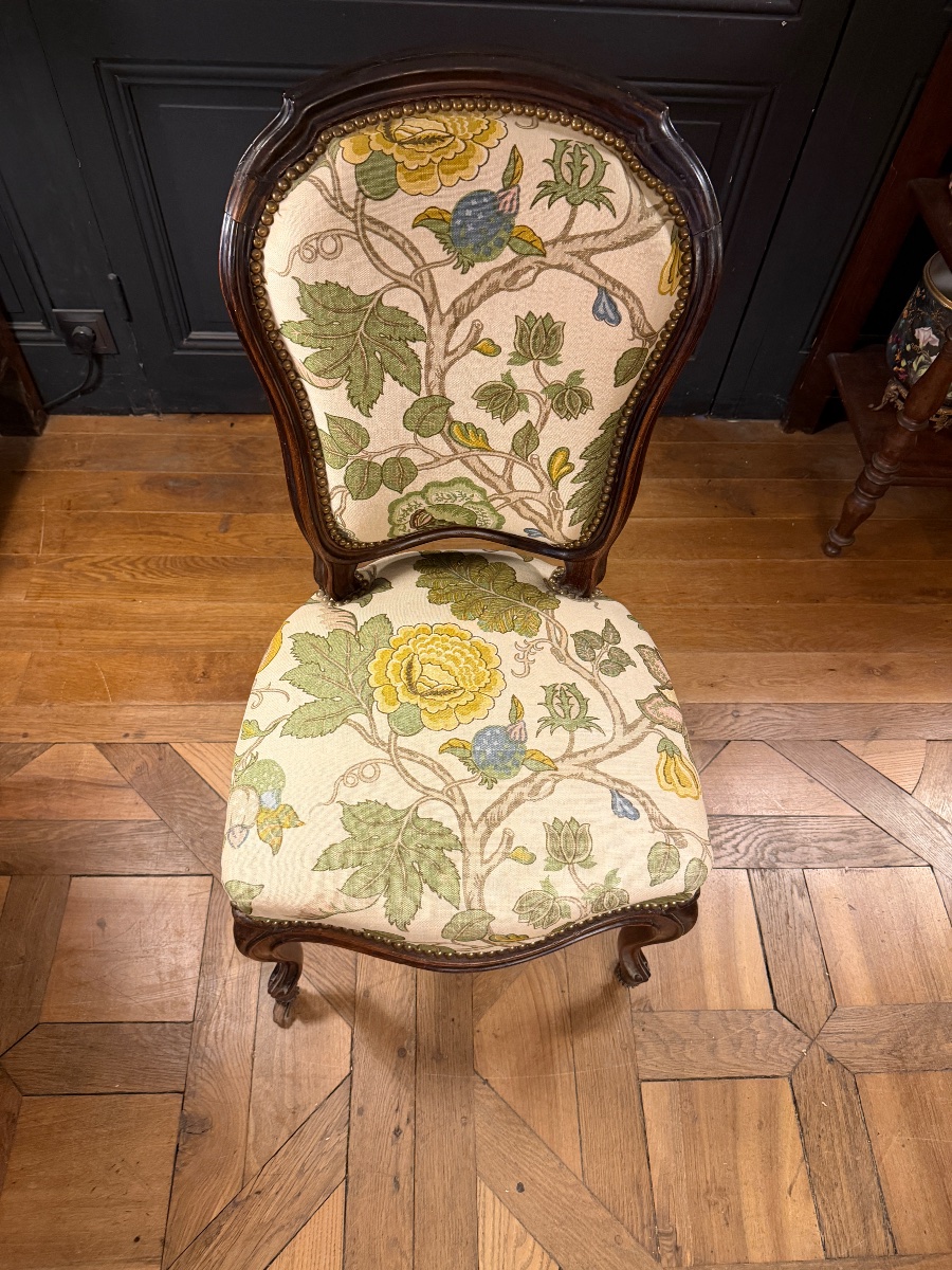 Upholstered Rosewood Chair-photo-2