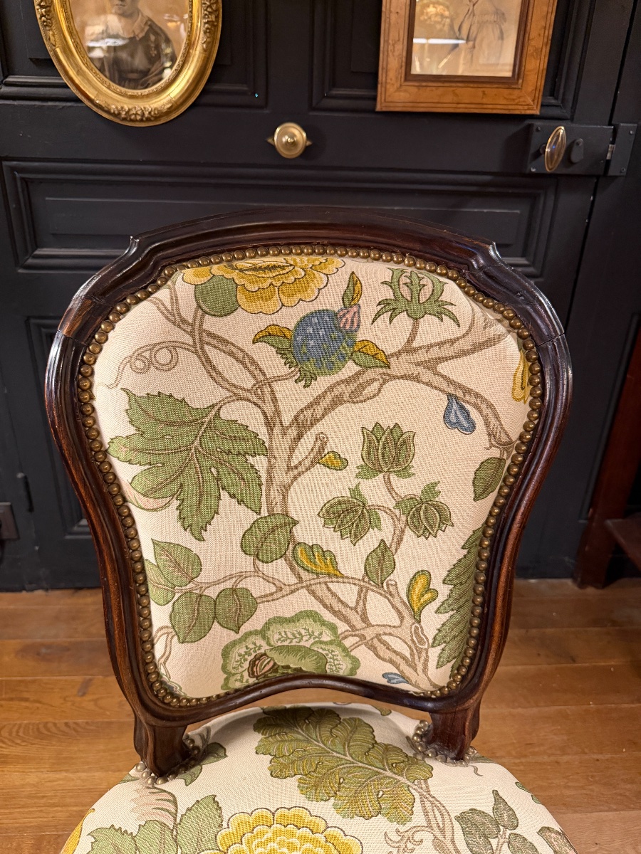 Upholstered Rosewood Chair-photo-3