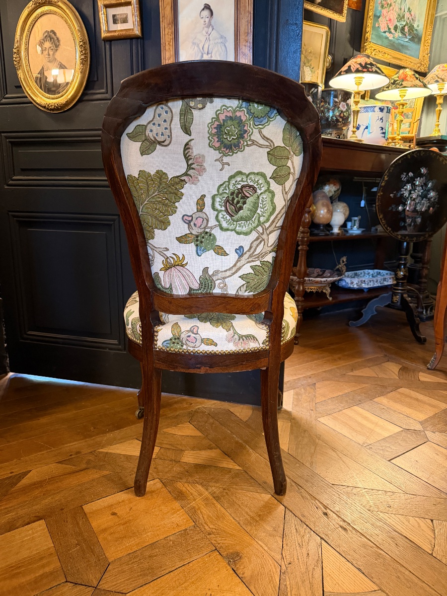 Upholstered Rosewood Chair-photo-1