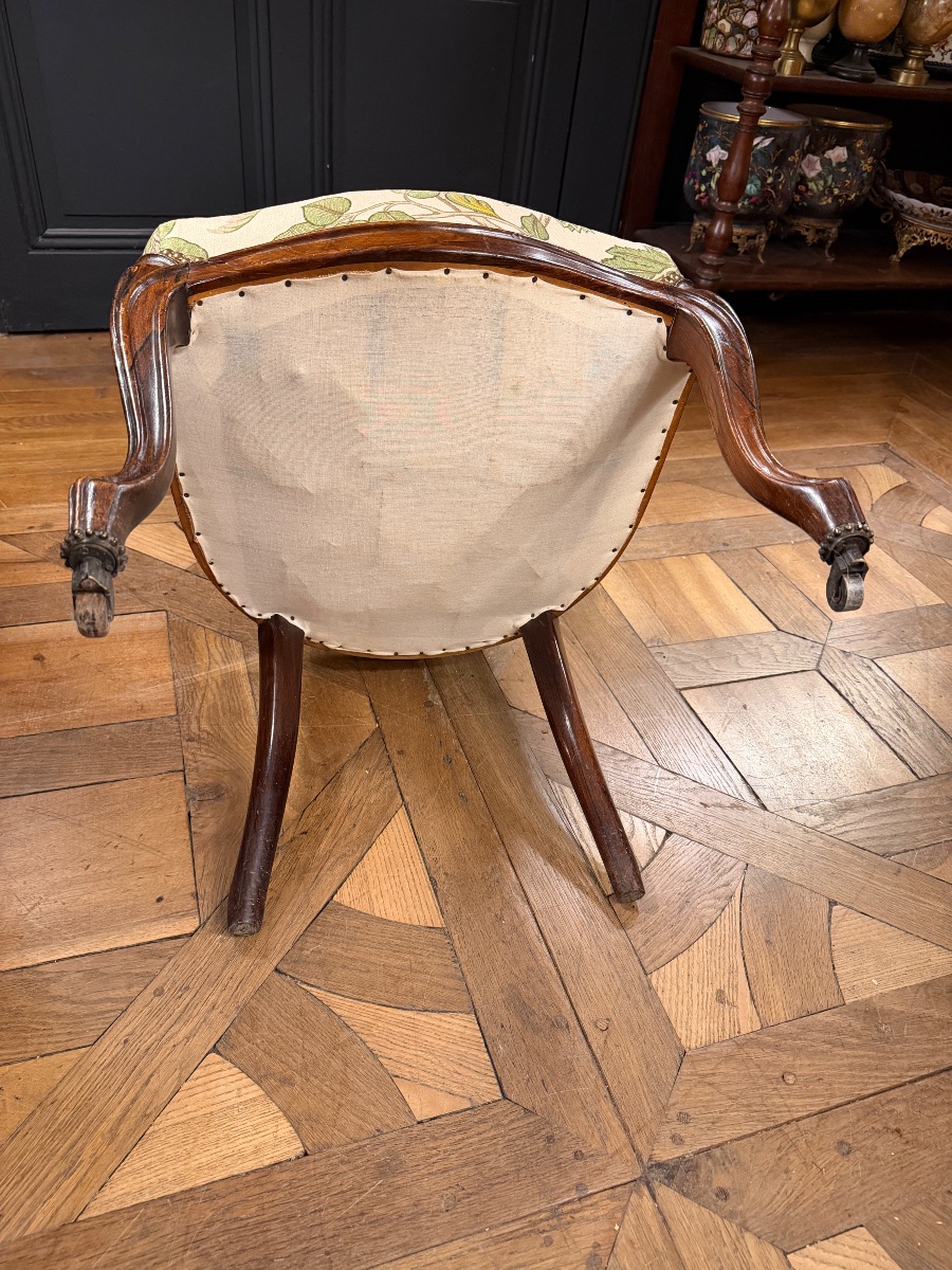Upholstered Rosewood Chair-photo-5