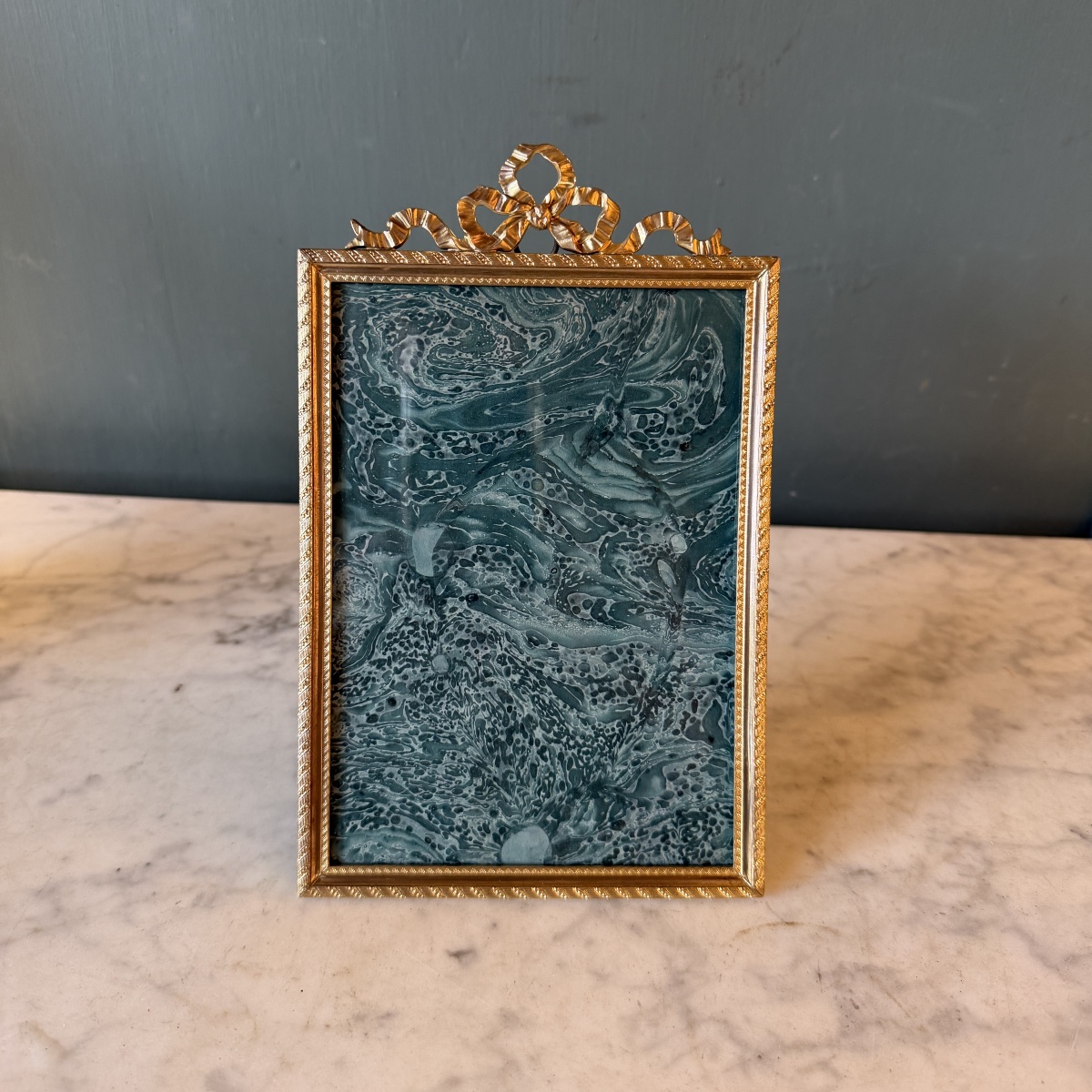 Louis XVI Style Photo Frame, 21.5 Cm X 13.6 Cm