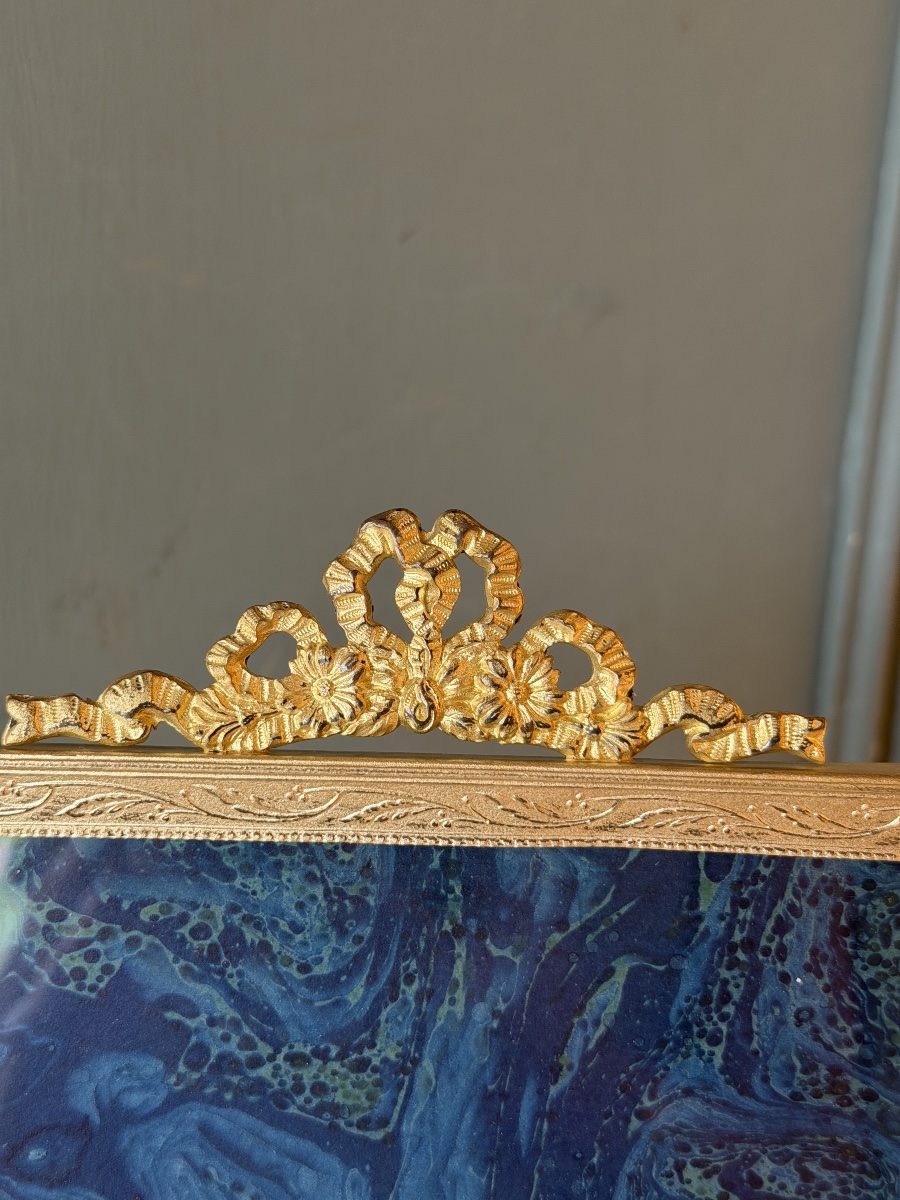 Large Louis XVI Style Photo Frame, 28 Cm X 19.5 Cm-photo-2