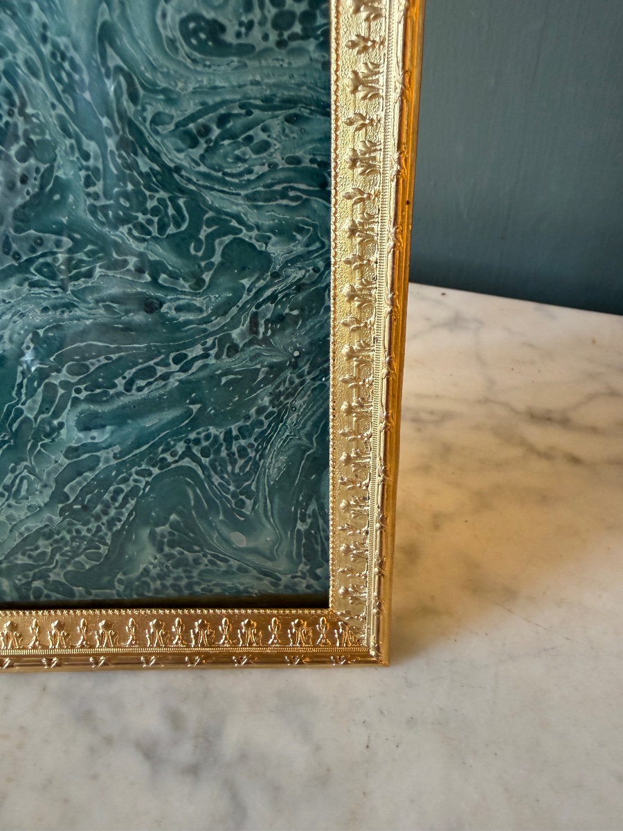 Cadre, porte photo style Louis XVI, 23.3 cm x 14.7 cm-photo-1