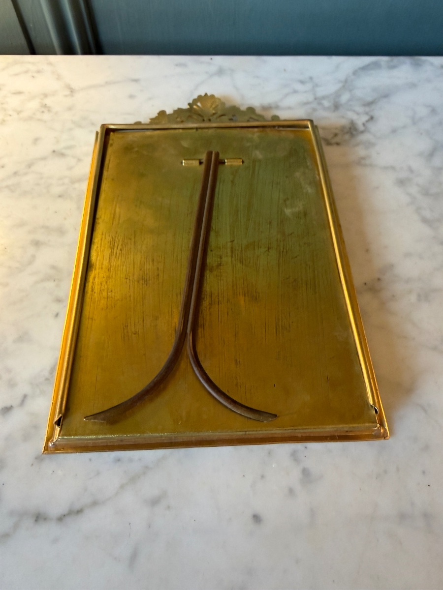 Cadre, porte photo style Louis XVI, 23.3 cm x 14.7 cm-photo-5