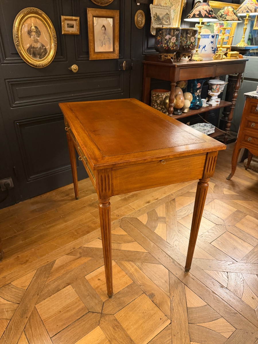 Bureau plat de style Louis XVI-photo-1