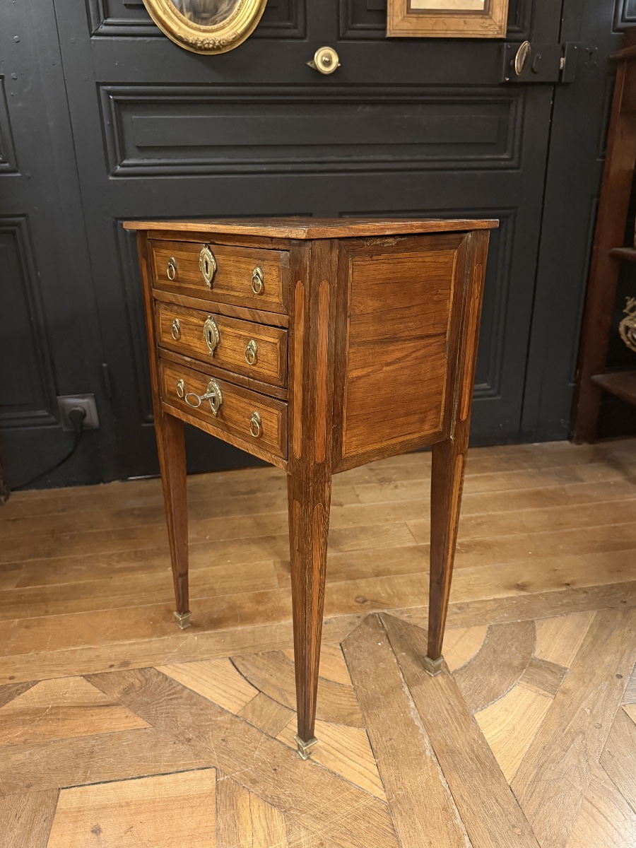 Louis XVI-style Chest Of Drawers-photo-2