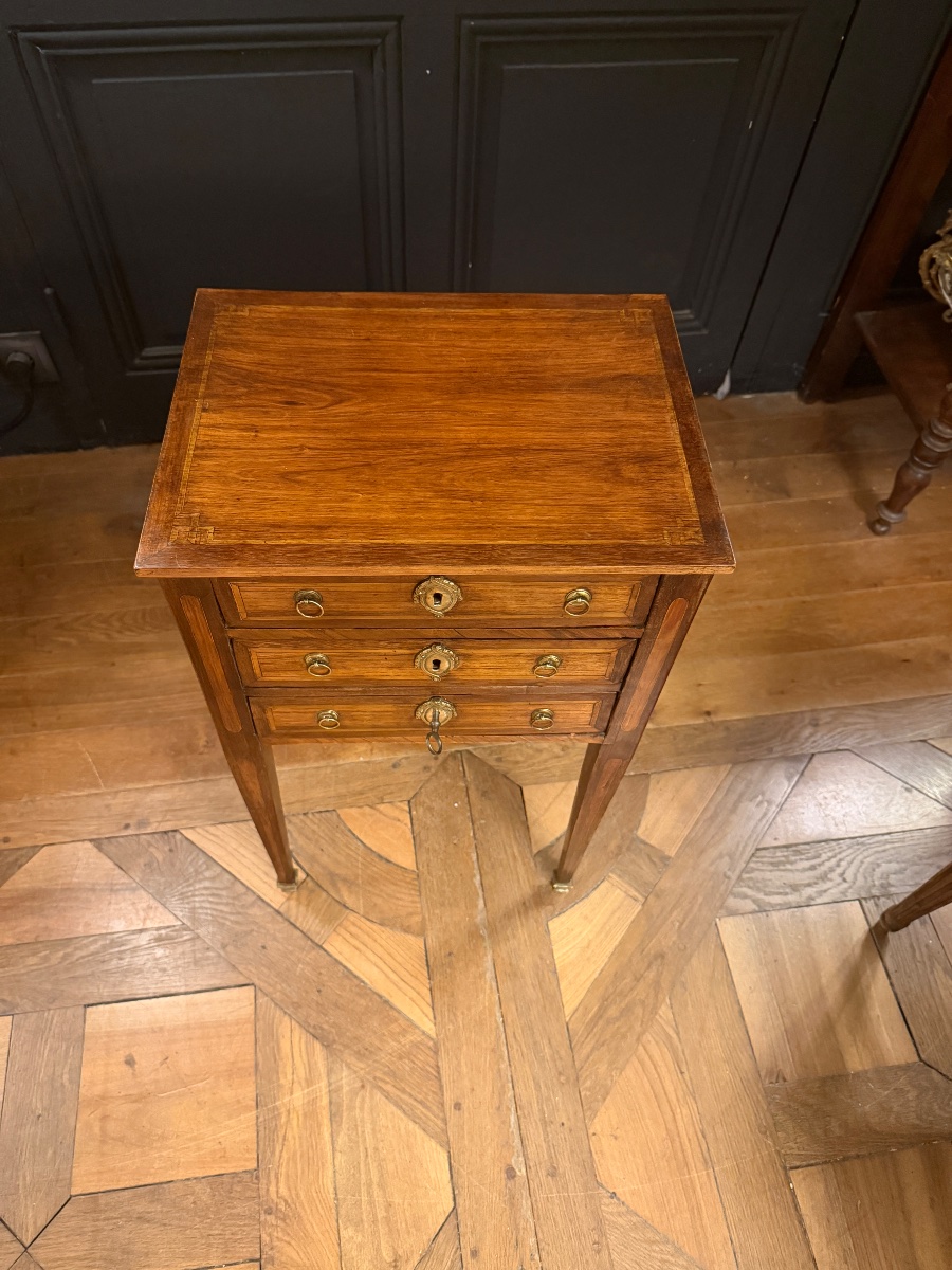 Louis XVI-style Chest Of Drawers-photo-1