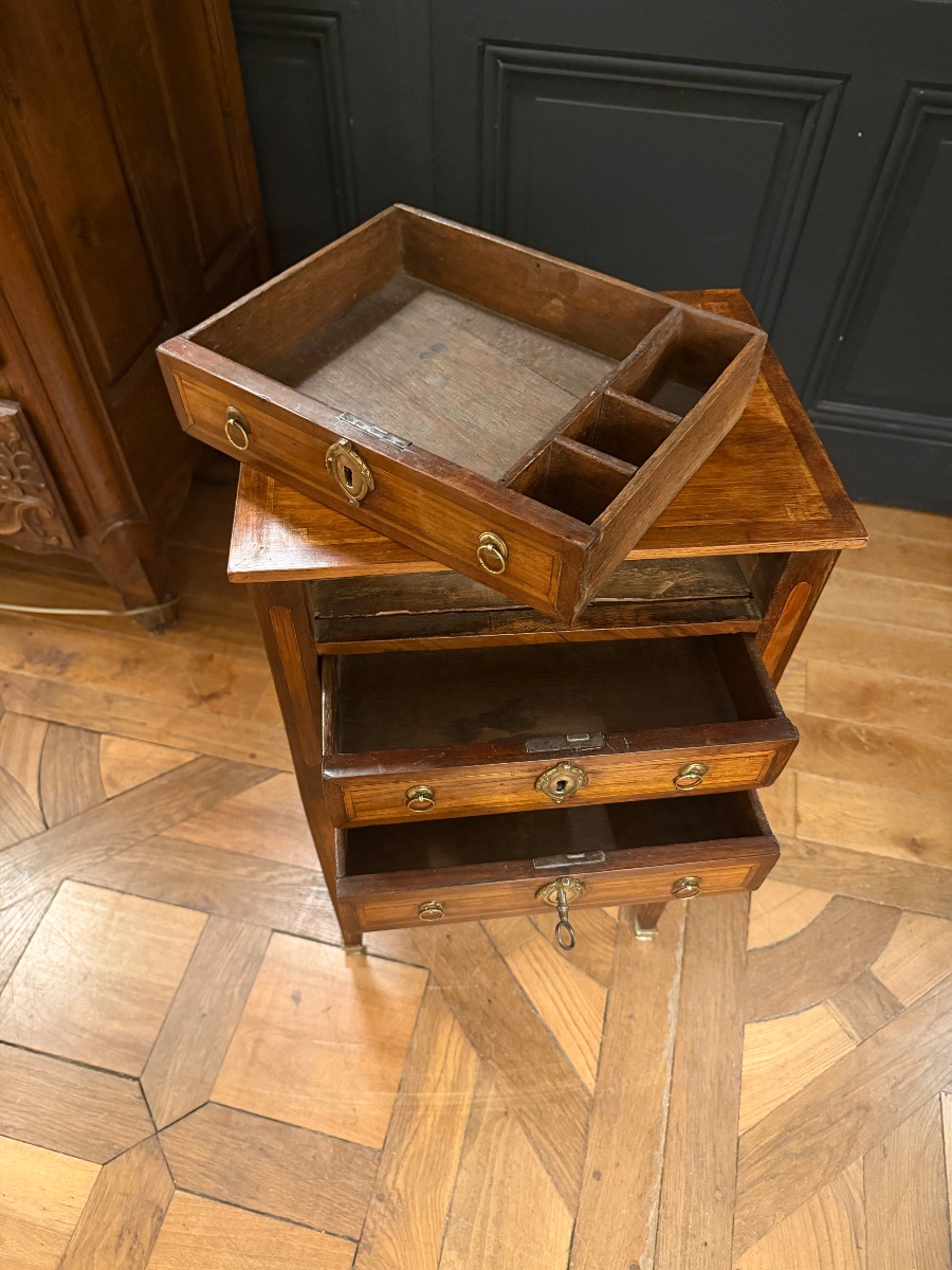 Louis XVI-style Chest Of Drawers-photo-4