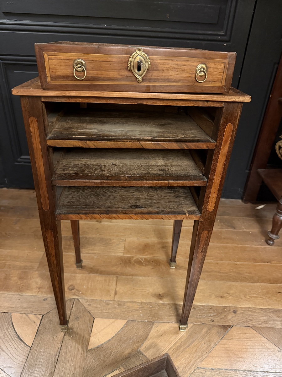 Louis XVI-style Chest Of Drawers-photo-5