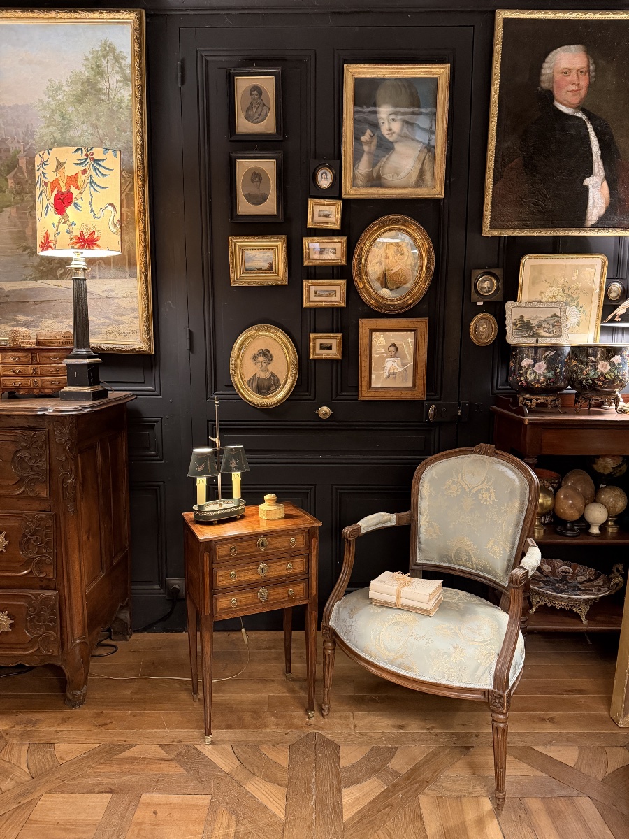 Louis XVI-style Chest Of Drawers-photo-8